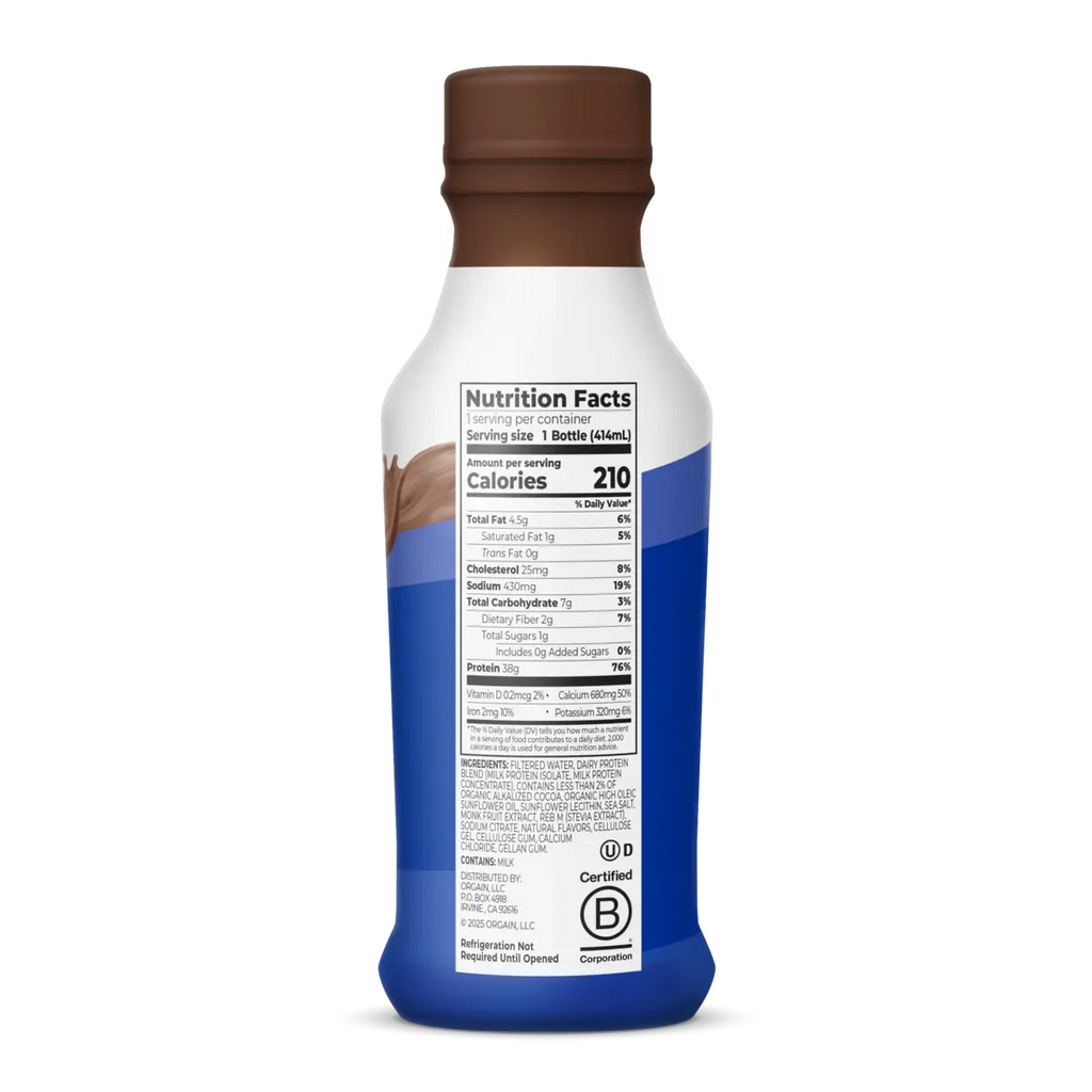 38g Protein Shake - Chocolate Fudge