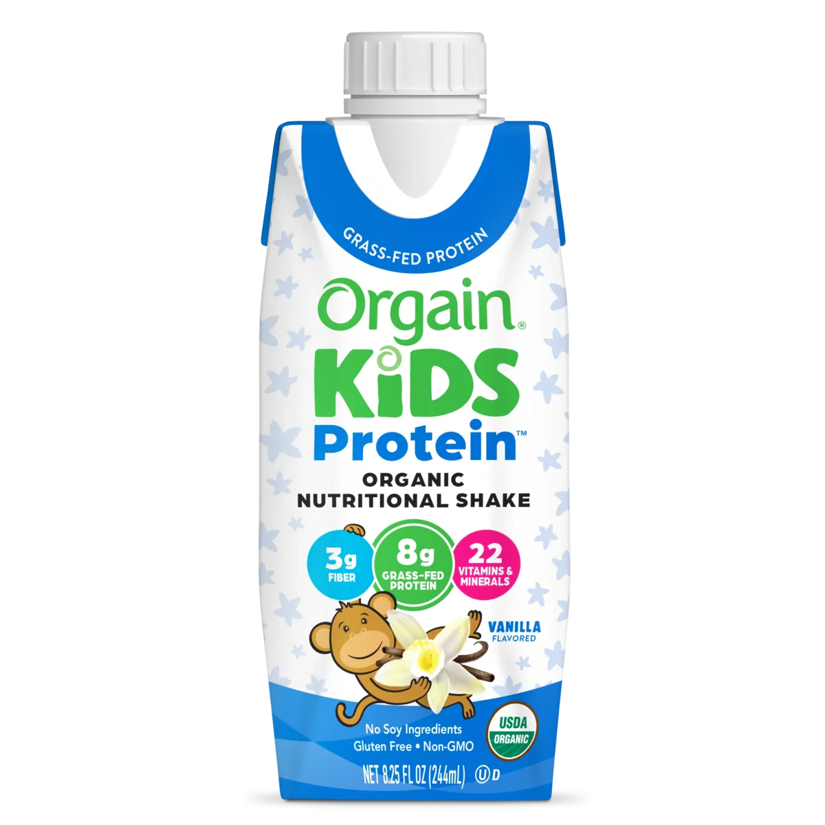 Kids Protein Organic Nutrition Shake - Vanilla
