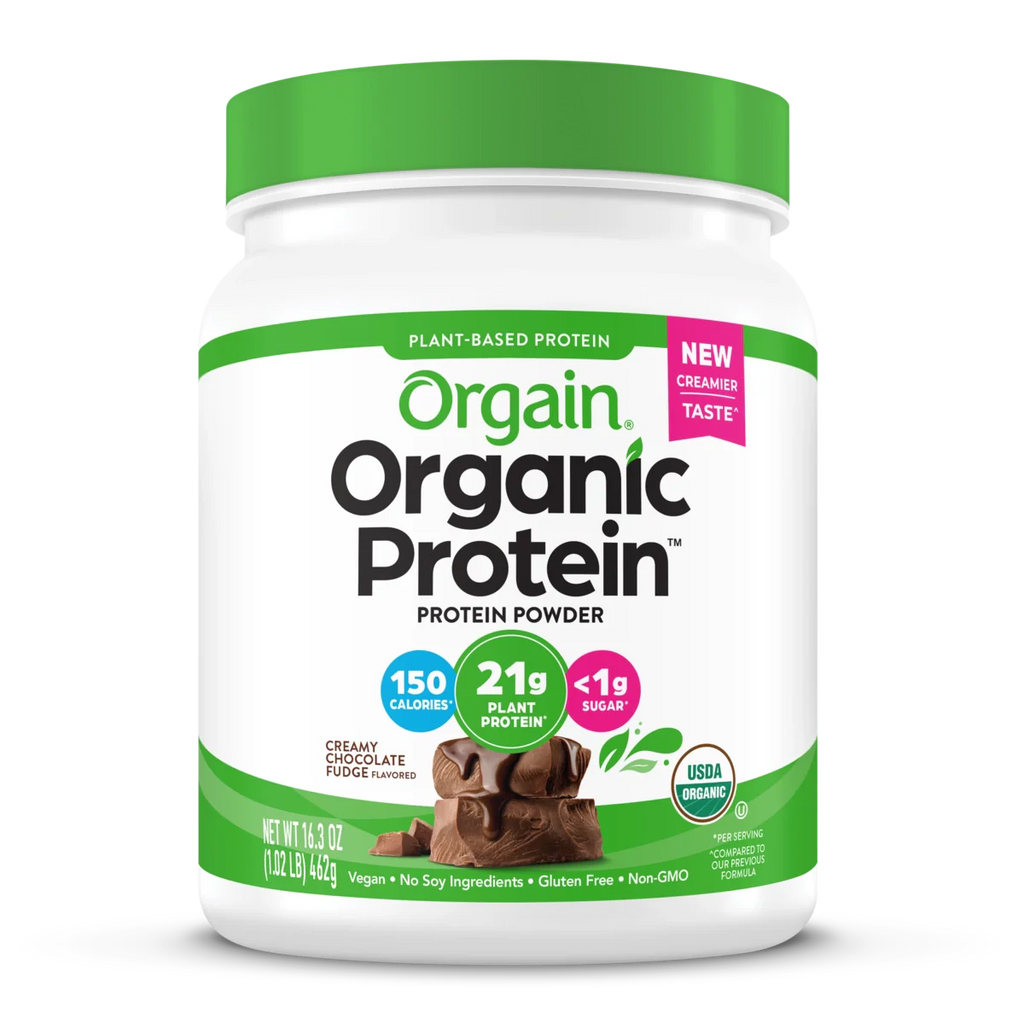 Organic Protein™ Plant Based Protein Powder - Creamy Chocolate Fudge
