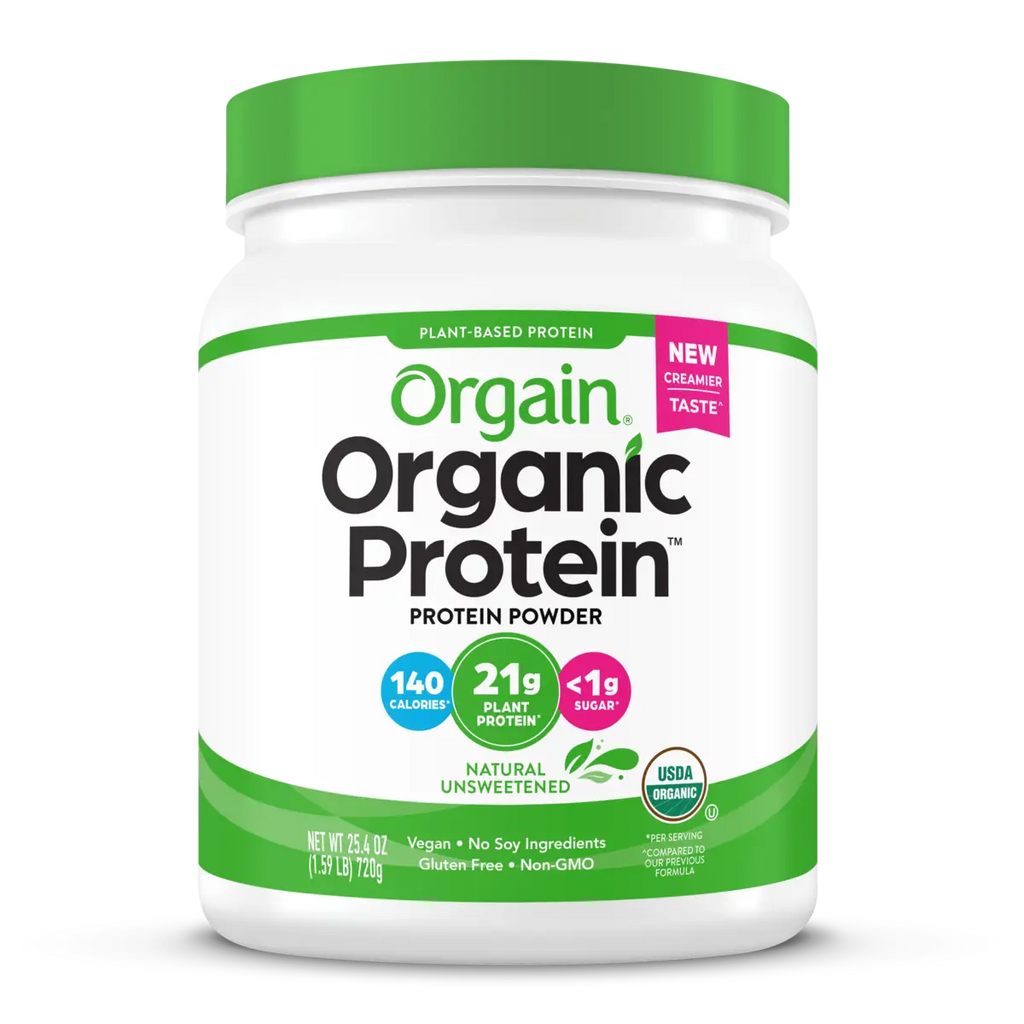 Organic Protein™ Plant Based Protein Powder - Natural Unsweetened