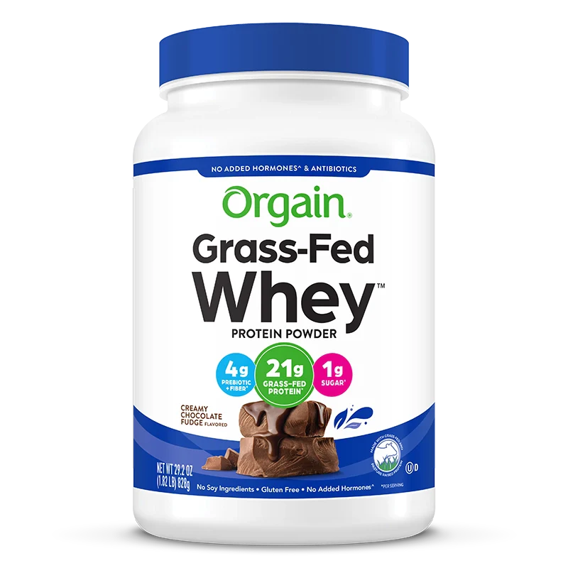 Grass Fed Whey Protein Powder - Creamy Chocolate Fudge