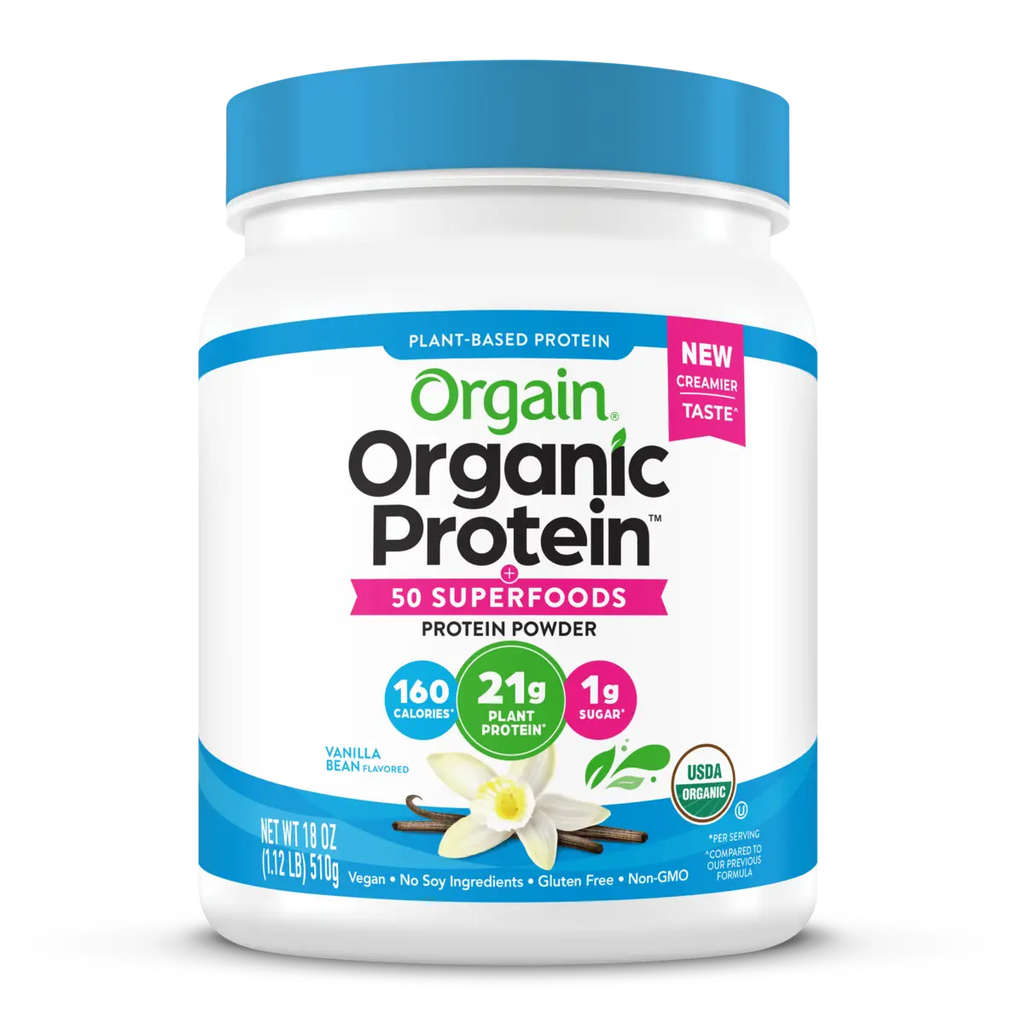 Organic Protein™ & Superfoods Plant Based Protein Powder - Vanilla bean
