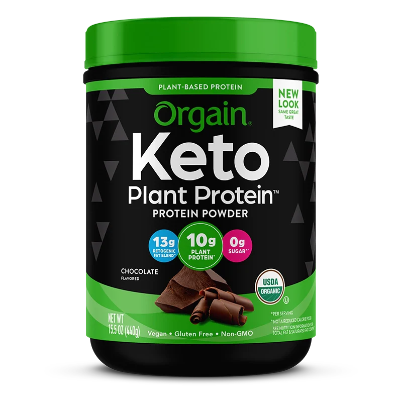 Keto Plant Protein™ Organic Keto-genic Protein Powder - Chocolate