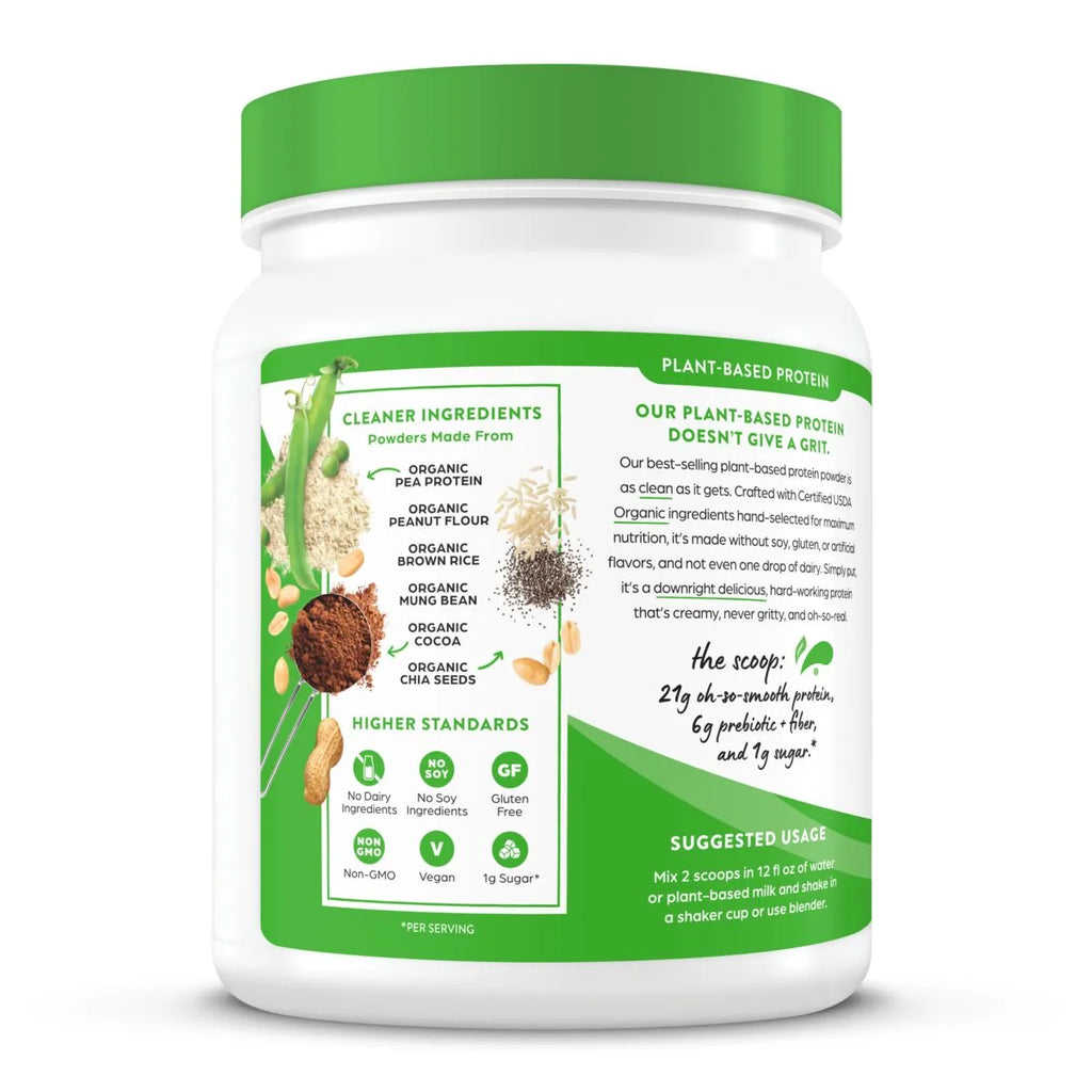 Organic Protein™ Plant Based Protein Powder - Chocolate Peanut Butter