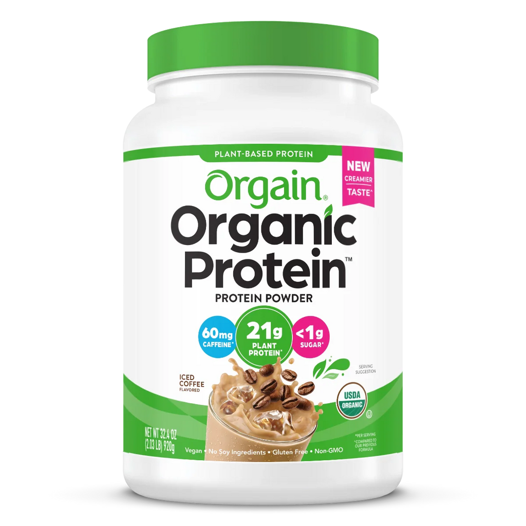 Organic Protein™ Plant Based Protein Powder - Iced Coffee