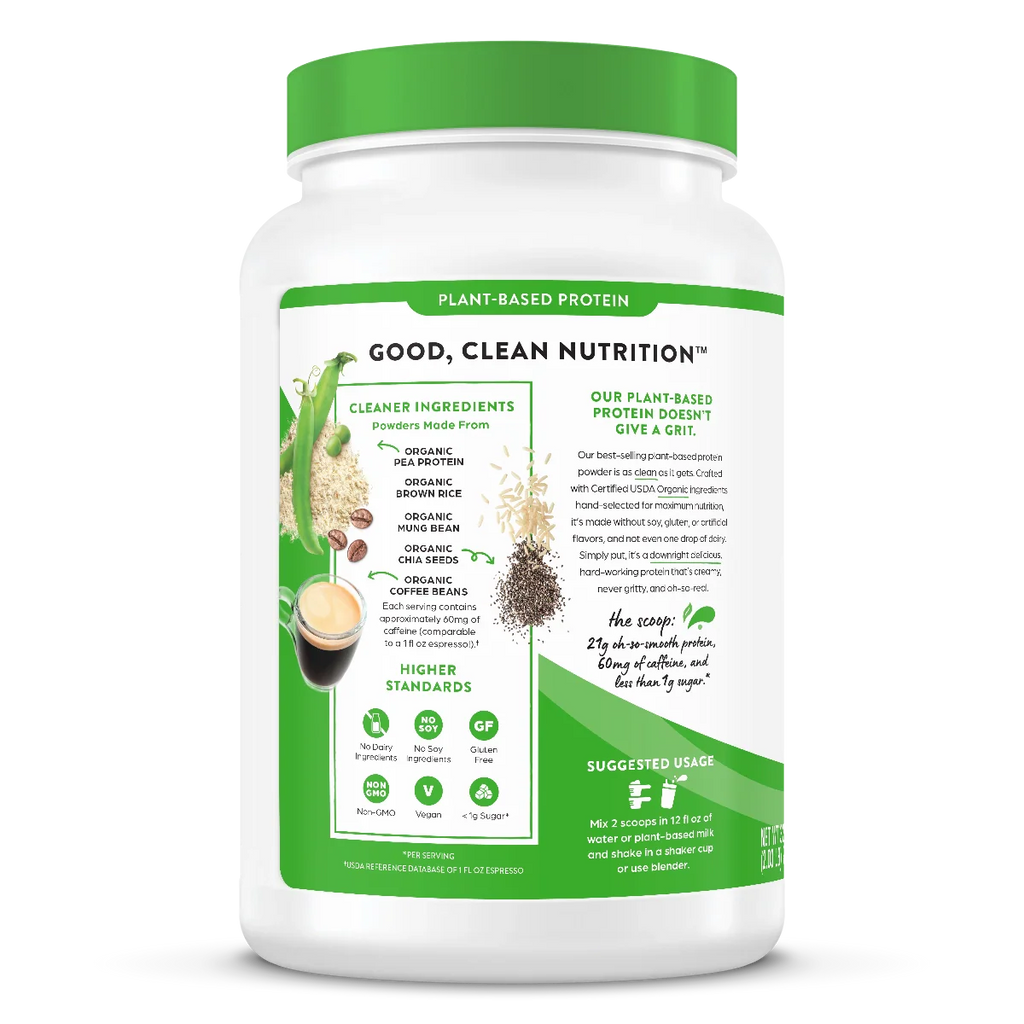 Organic Protein™ Plant Based Protein Powder - Iced Coffee