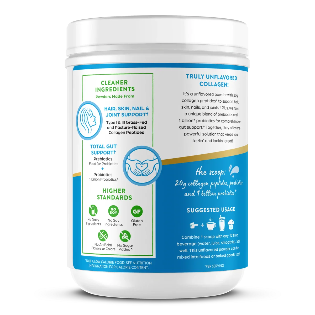 Collagen Peptides + Prebiotics & Probiotics 