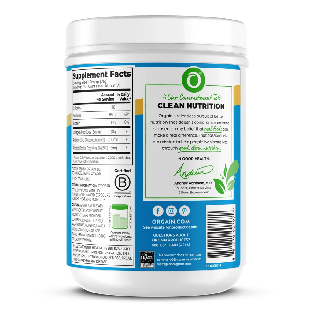 Collagen Peptides + Prebiotics & Probiotics 