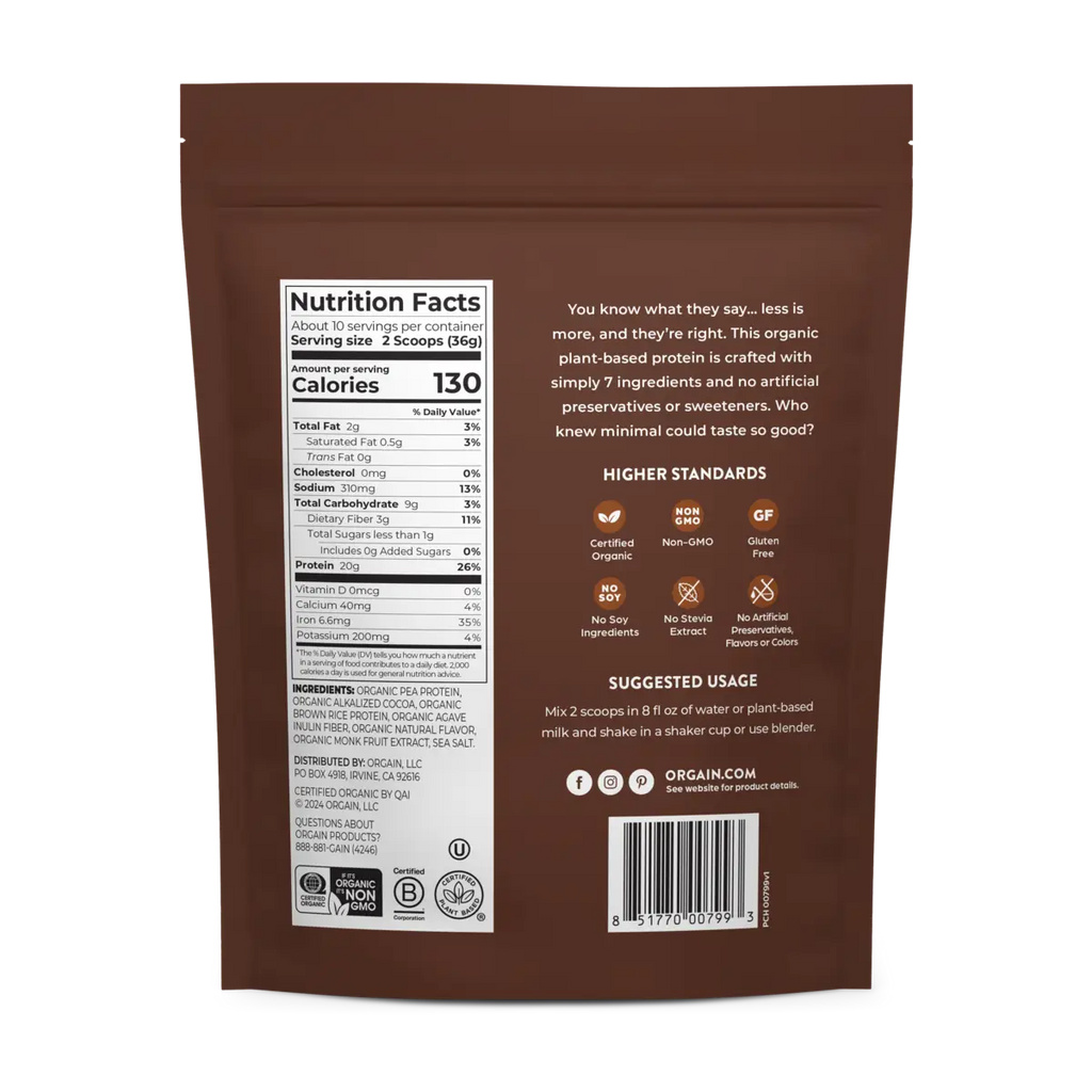 Perfect Blend Plant Protein Powder - Creamy Chocolate