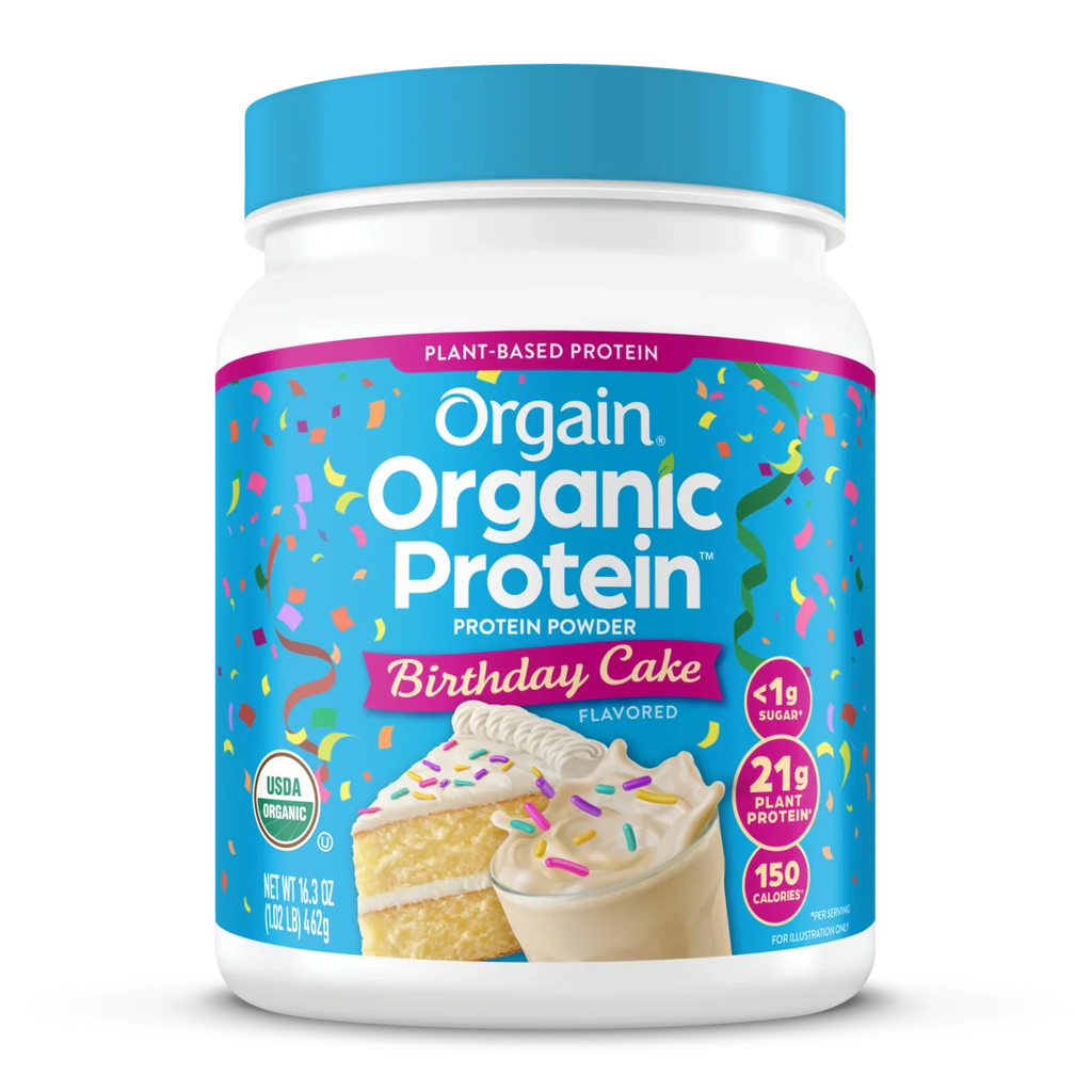 Organic Protein™ Plant Based Protein Powder - Birthday Cake