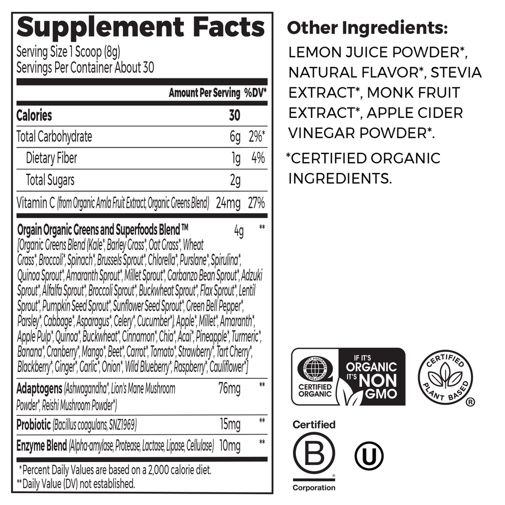 Supreme Greens - Green Apple